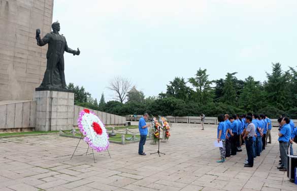 和记娱乐党委组织党员同志开展南京红色之旅